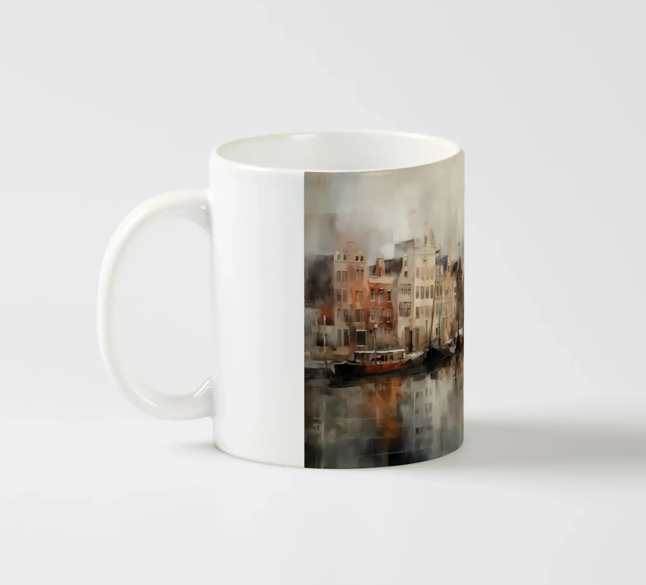 Città portuale tazza in ceramica da Imagine