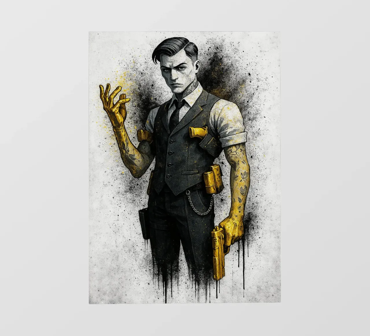 Midas Fortnite telo in pvc da FreeArtStudio