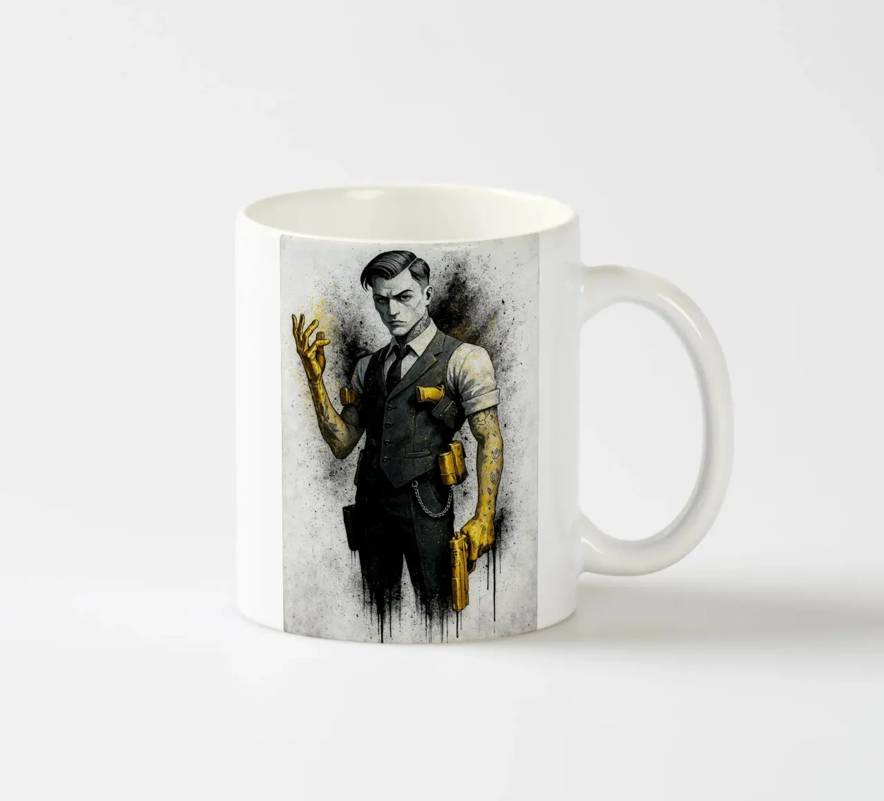Midas Fortnite tazza in ceramica da FreeArtStudio