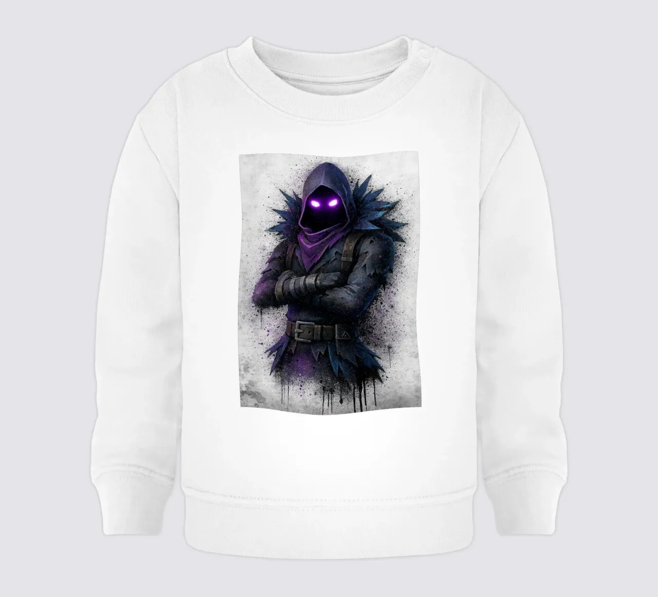 Raven Fortnite felpa neonato da FreeArtStudio