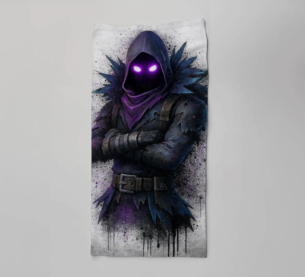 Raven Fortnite asciugamano da bagno da FreeArtStudio