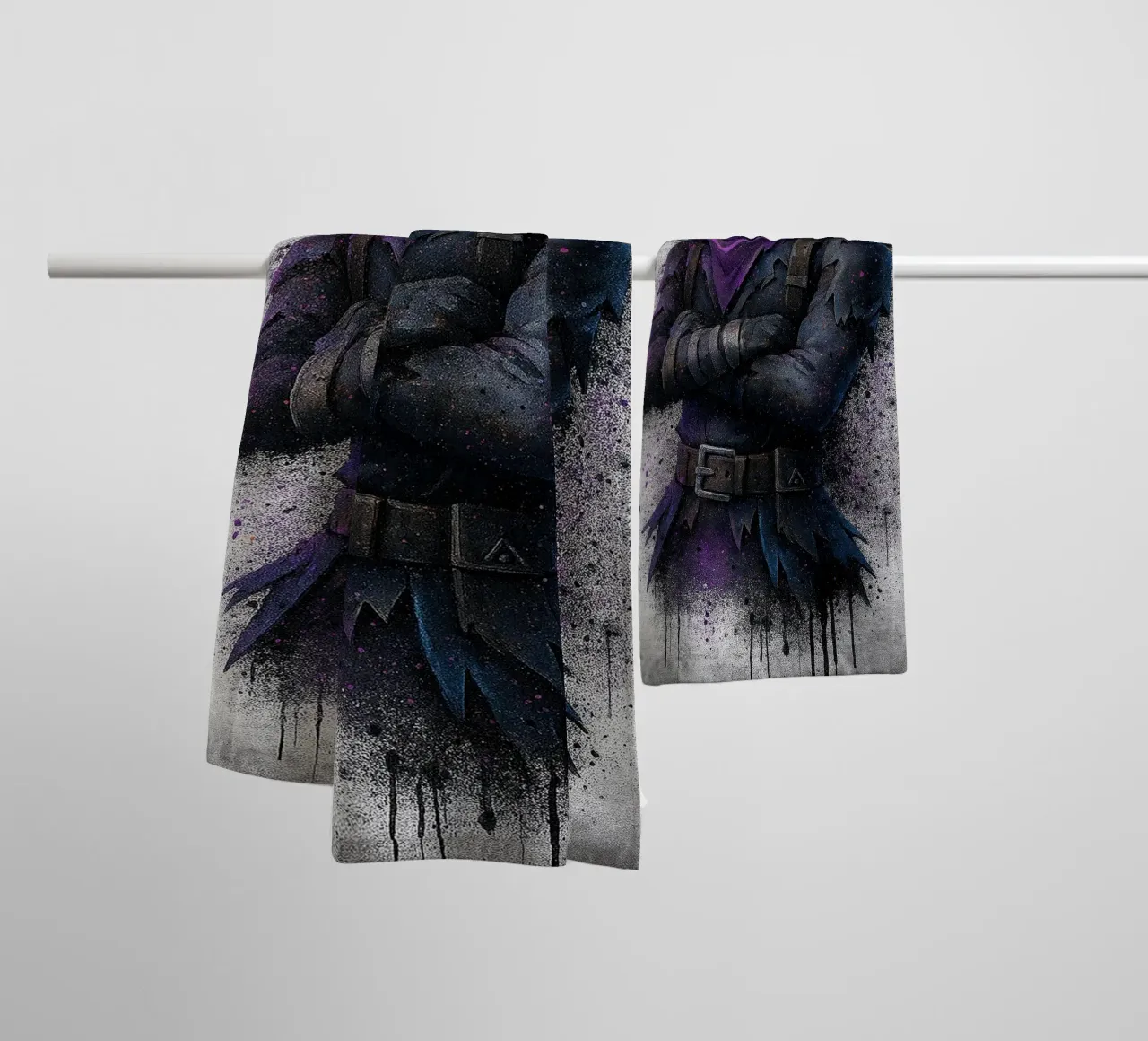 Raven Fortnite asciugamano da bagno da FreeArtStudio