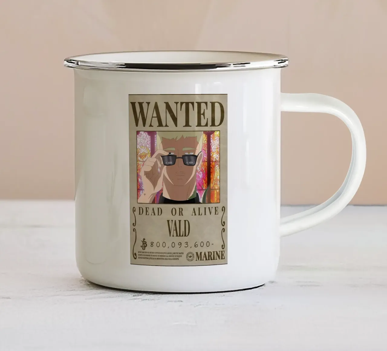 Cercasi Vald tazza in smalto da Green