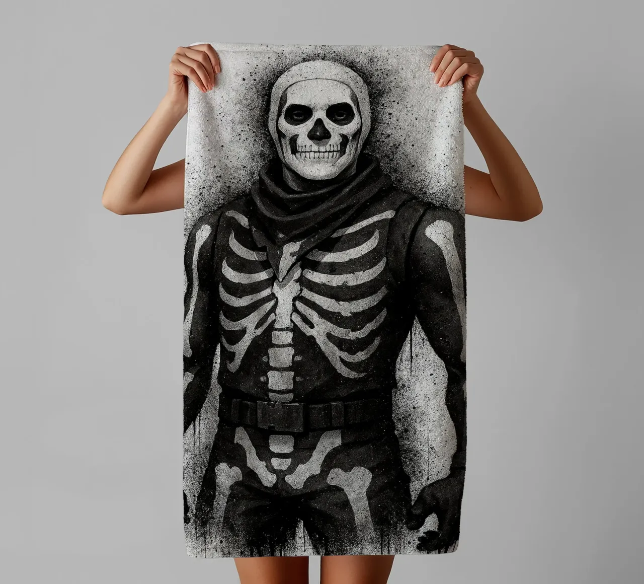 Skull Trooper asciugamano da bagno da FreeArtStudio