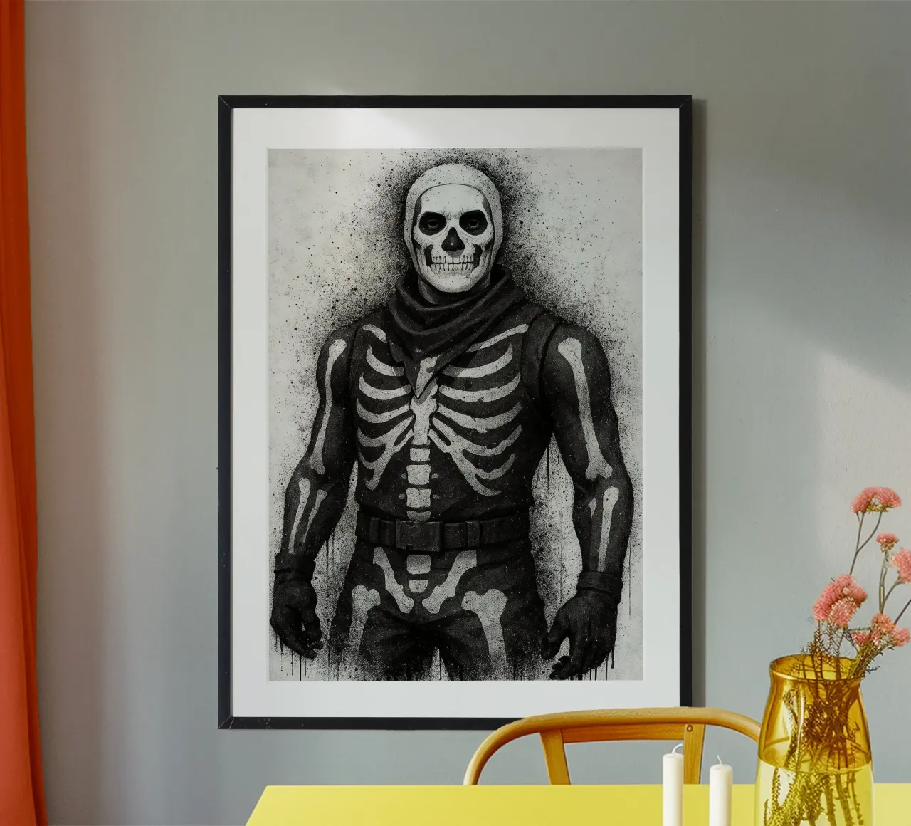 Skull Trooper carta hahnemühle da FreeArtStudio