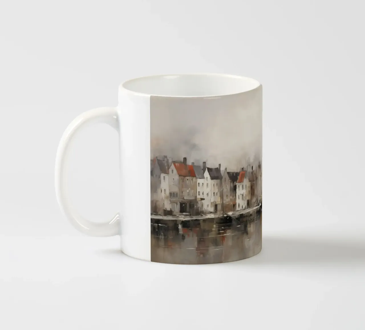 Città portuale tazza in ceramica da Imagine