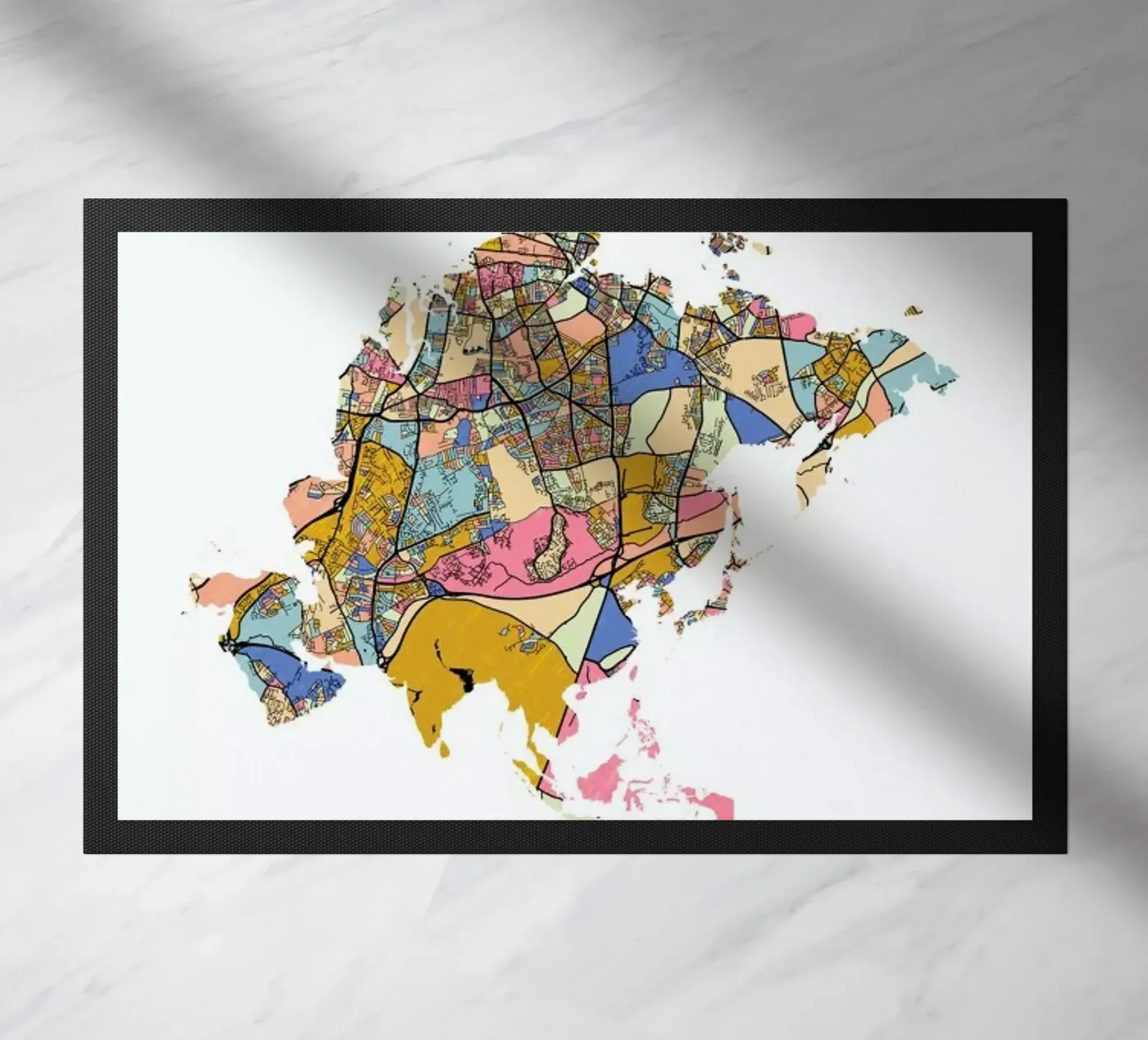 Asia zerbino da The Cartography Collection