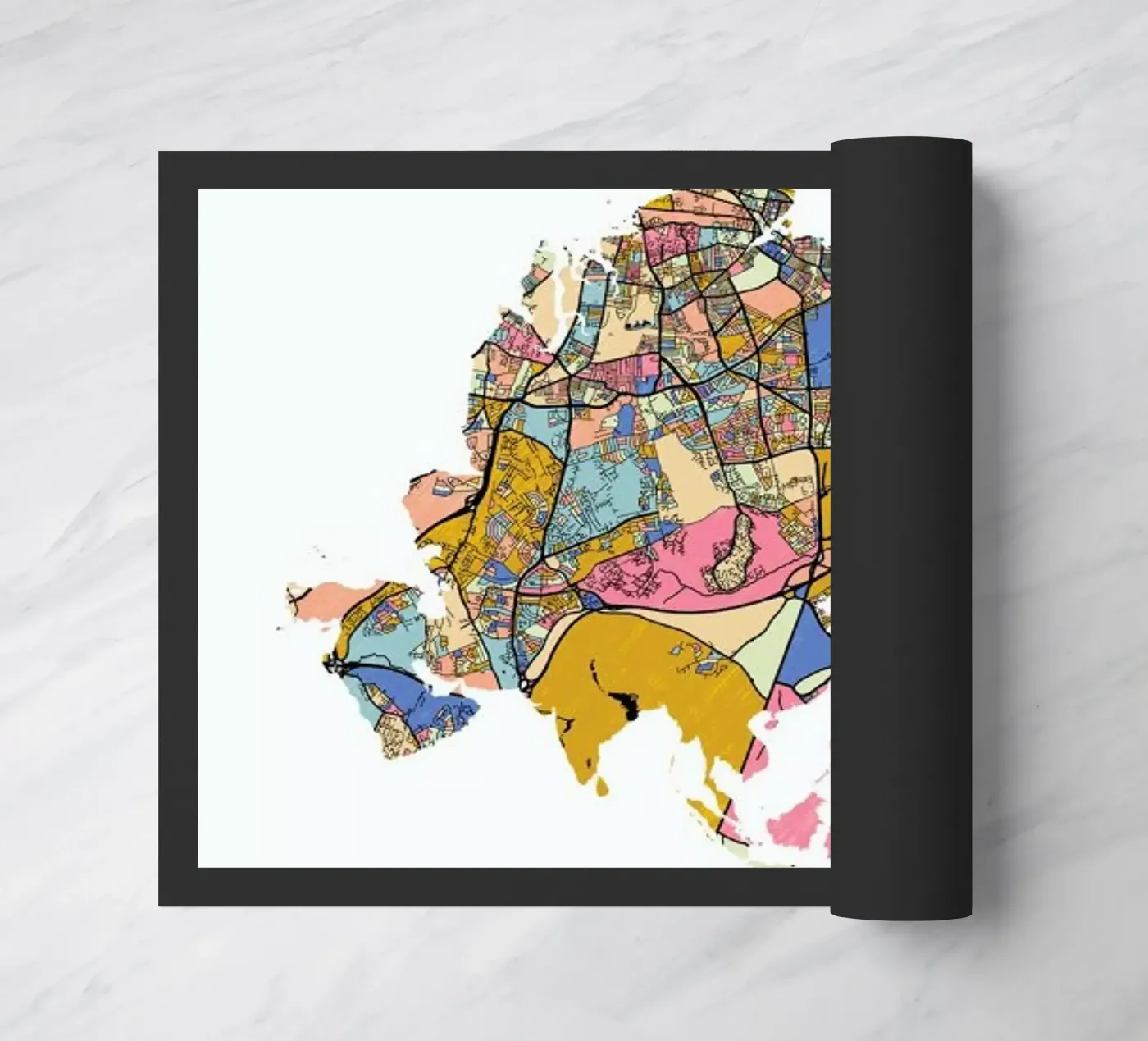 Asia zerbino da The Cartography Collection