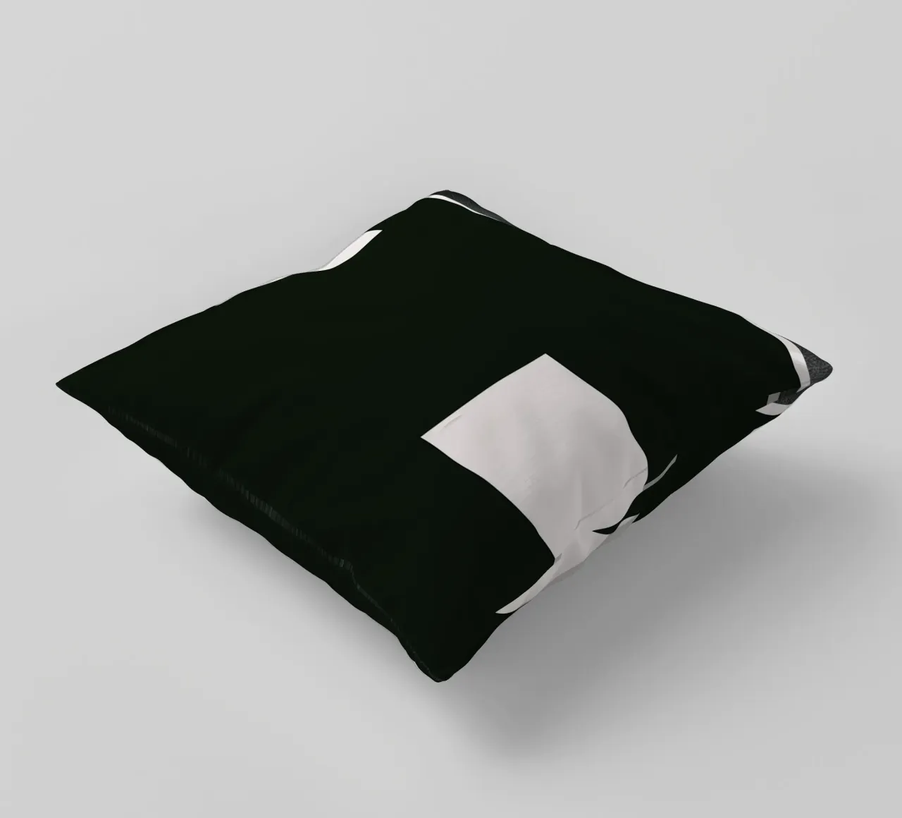 Composizione nera 04 cuscino da Little Dean