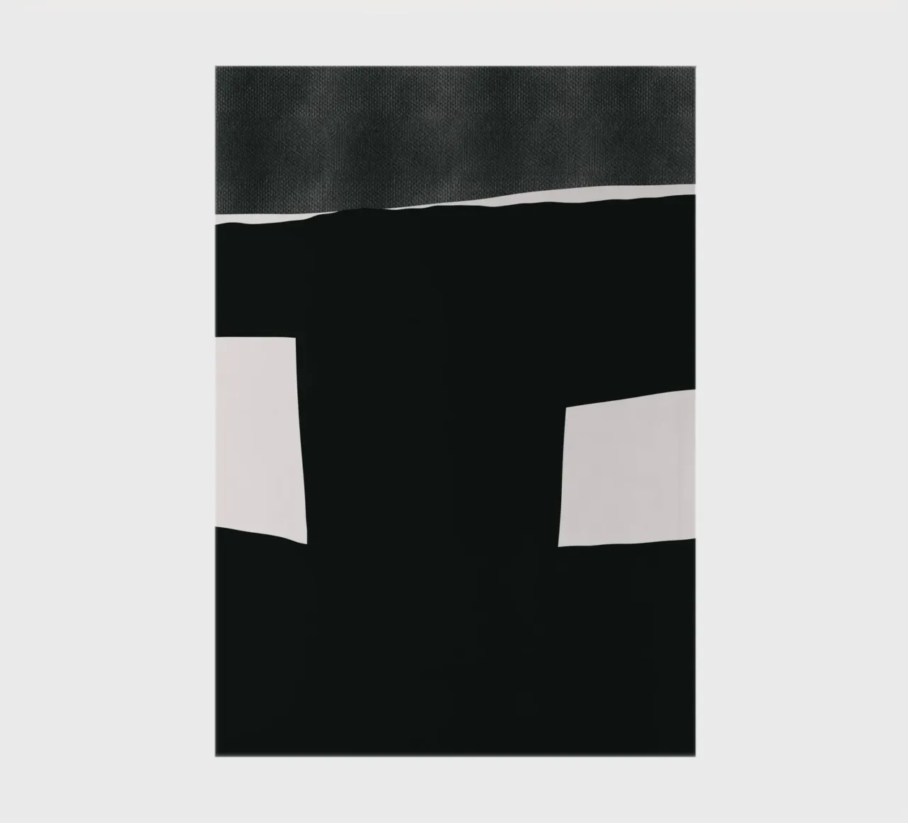 Black composition 04 notebook by Little Dean