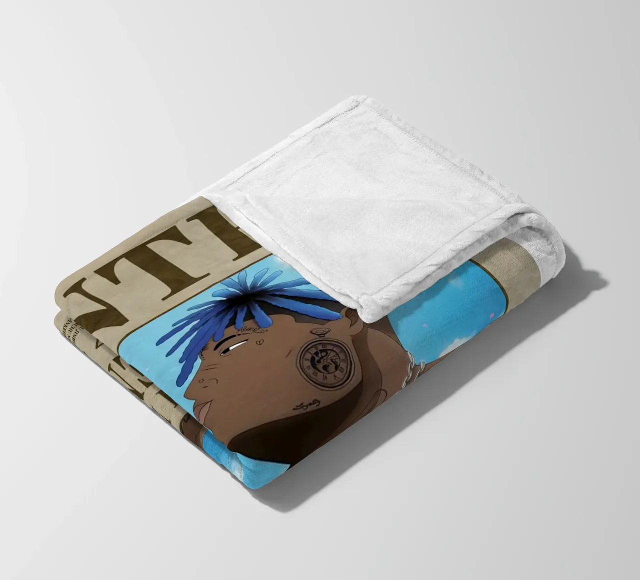 Riposa in pace xxxtentacion coperta in pile da Green