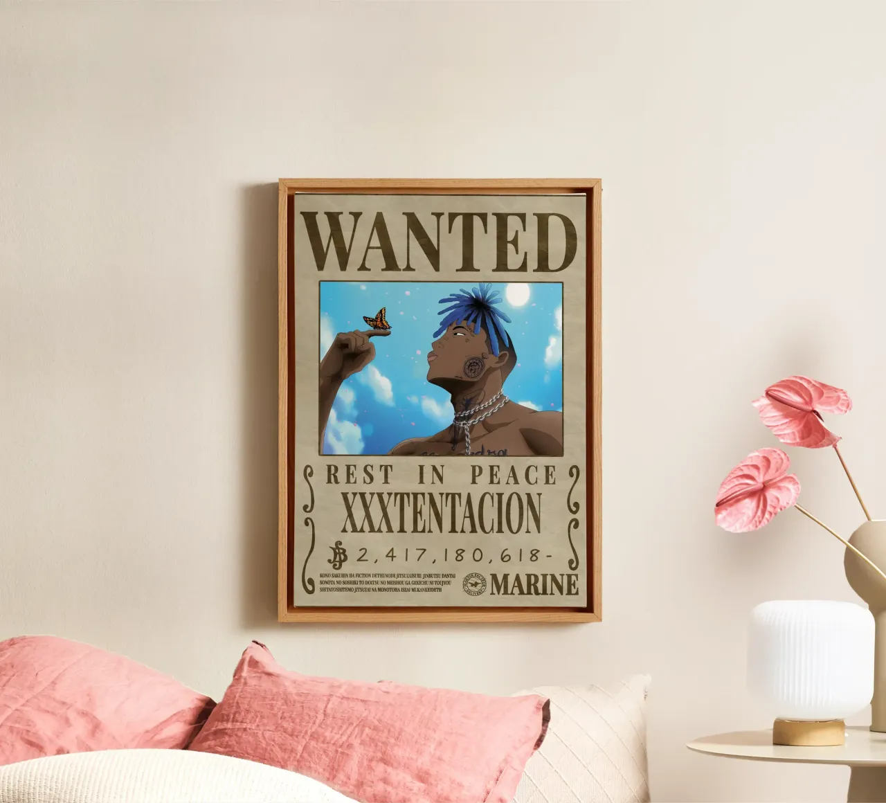Rust in vrede xxxtentacion canvas van Green