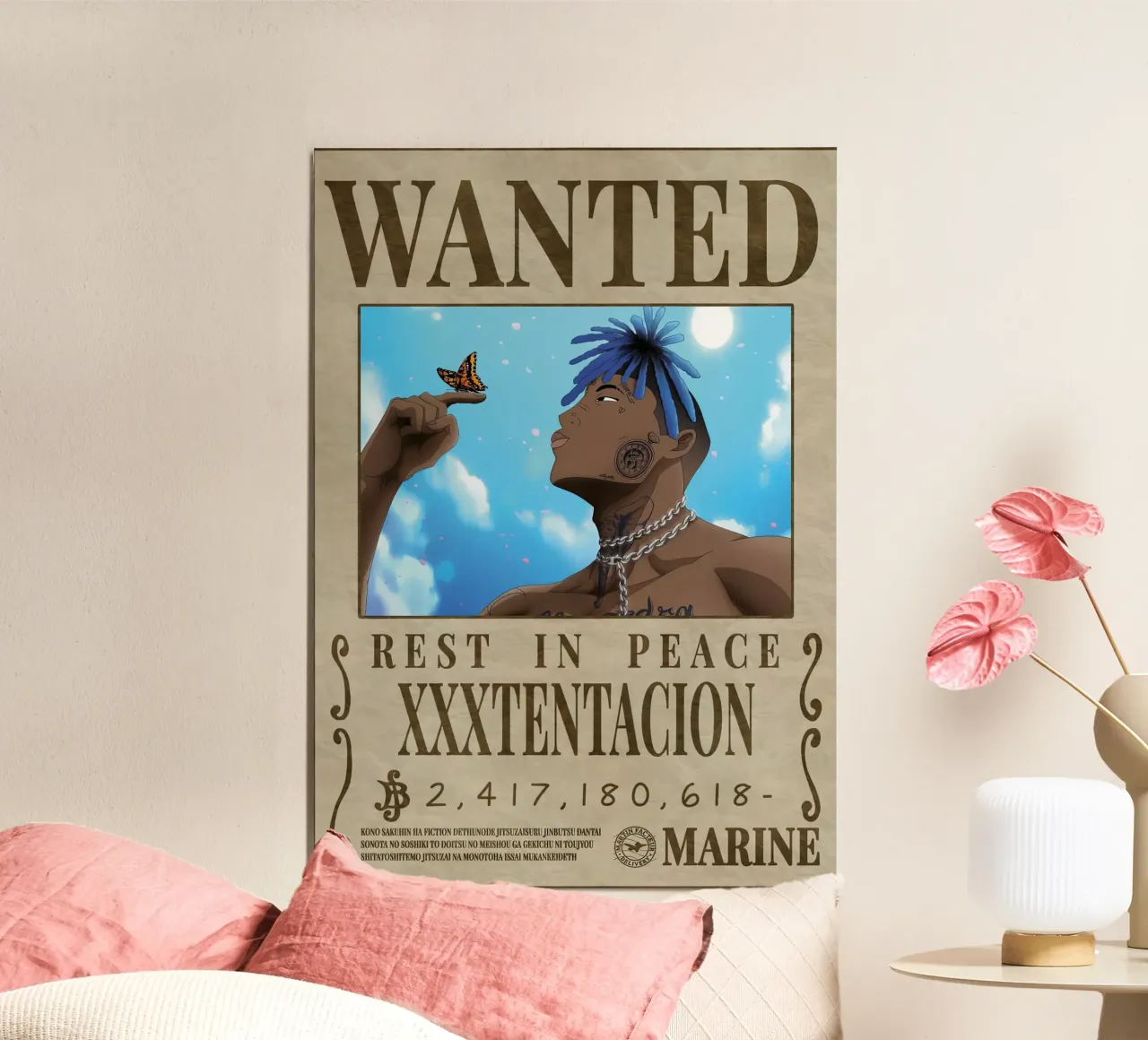 Riposa in pace xxxtentacion carta hahnemühle da Green