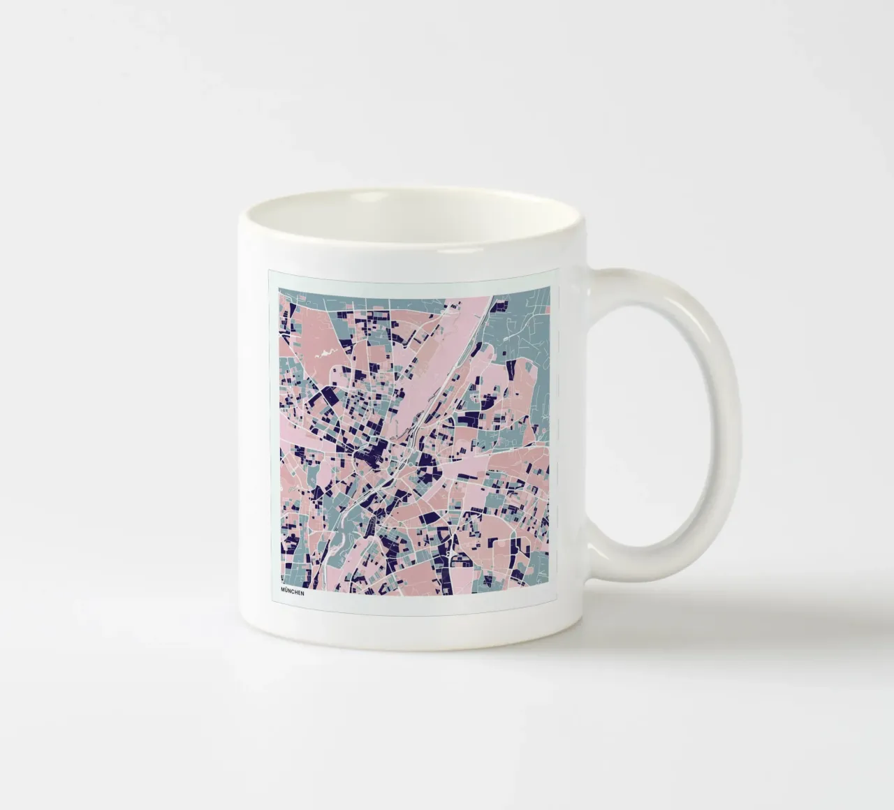 Munich III tazza in ceramica da The Cartography Collection
