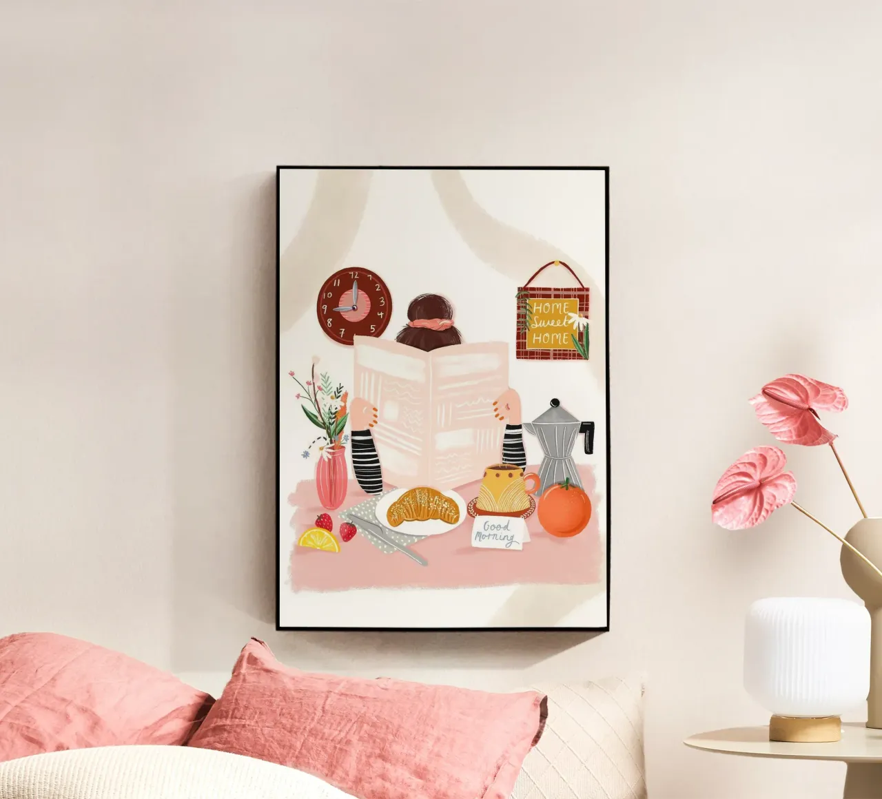 breakfast plexiglass da Luke Yaeger