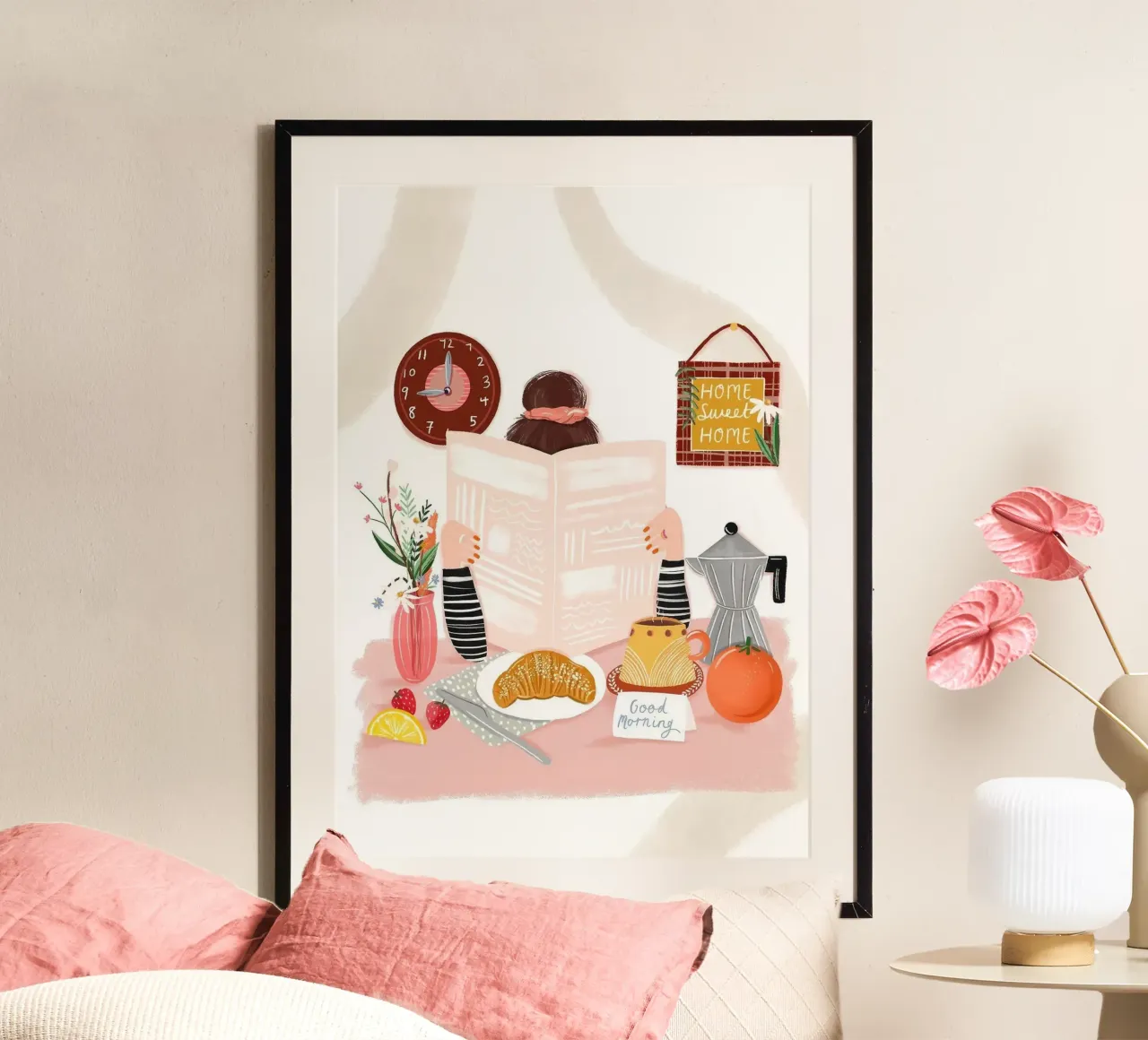 breakfast poster by Luke Yaeger