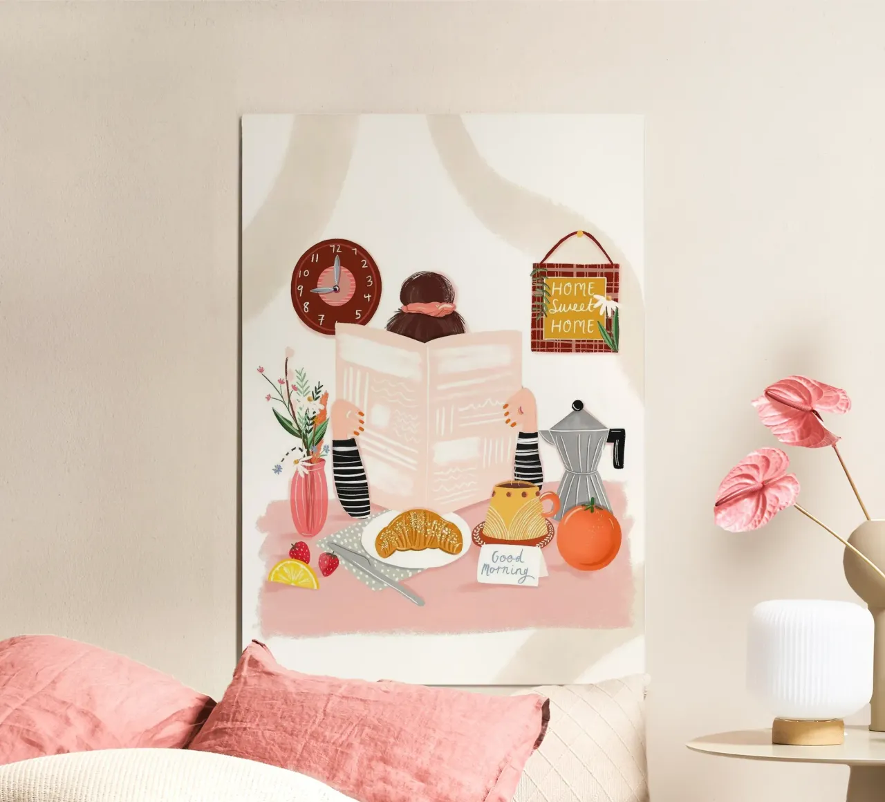 breakfast poster by Luke Yaeger