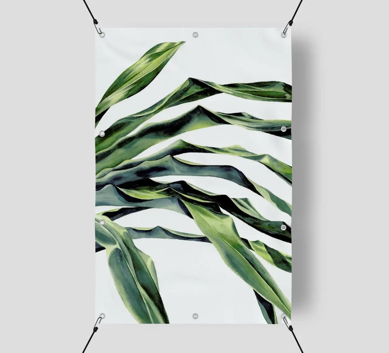 Palm Leaves telo in pvc da youdesignme