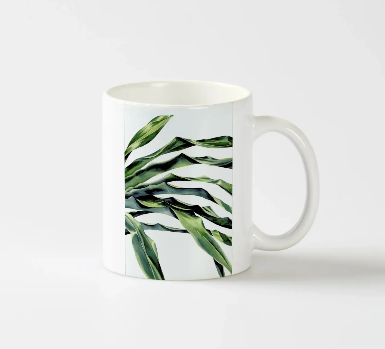 Palm Leaves tazza in ceramica da youdesignme