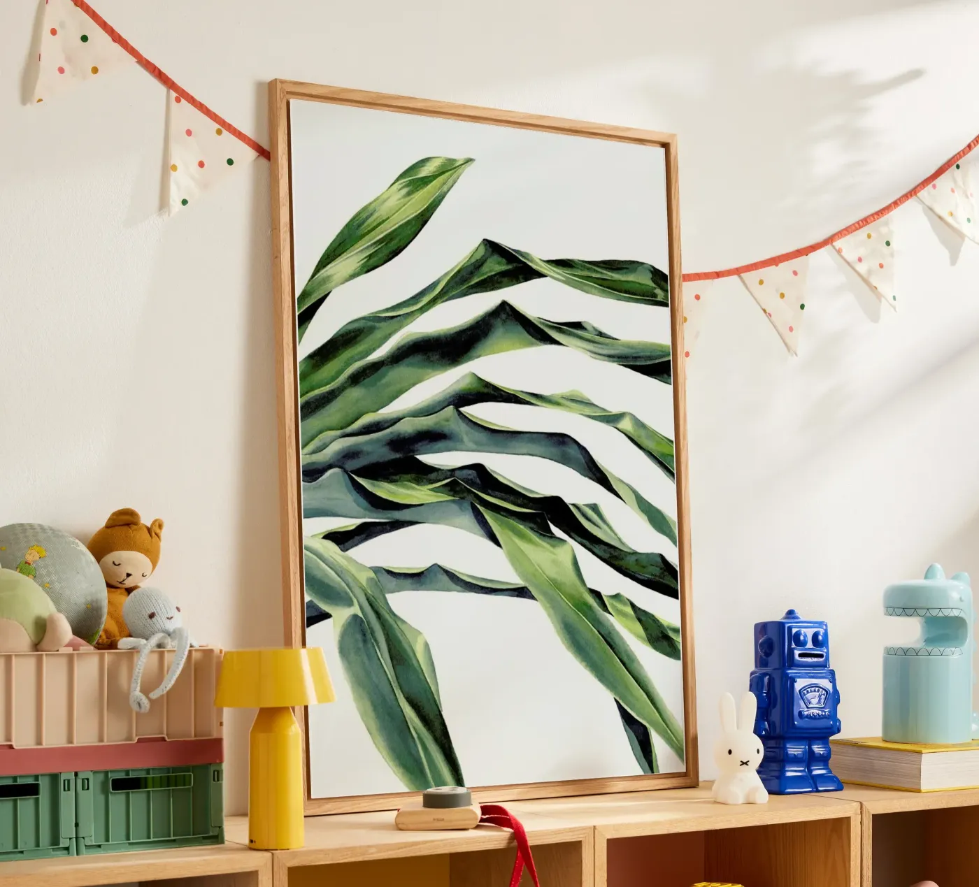 Palm Leaves acrylic glass by youdesignme