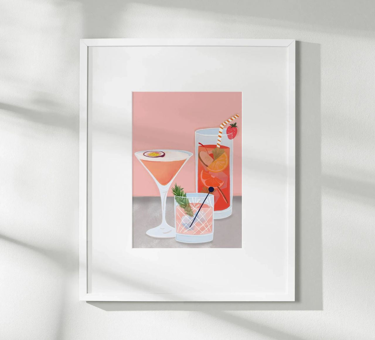 Cocktail Poster von Luke Yaeger