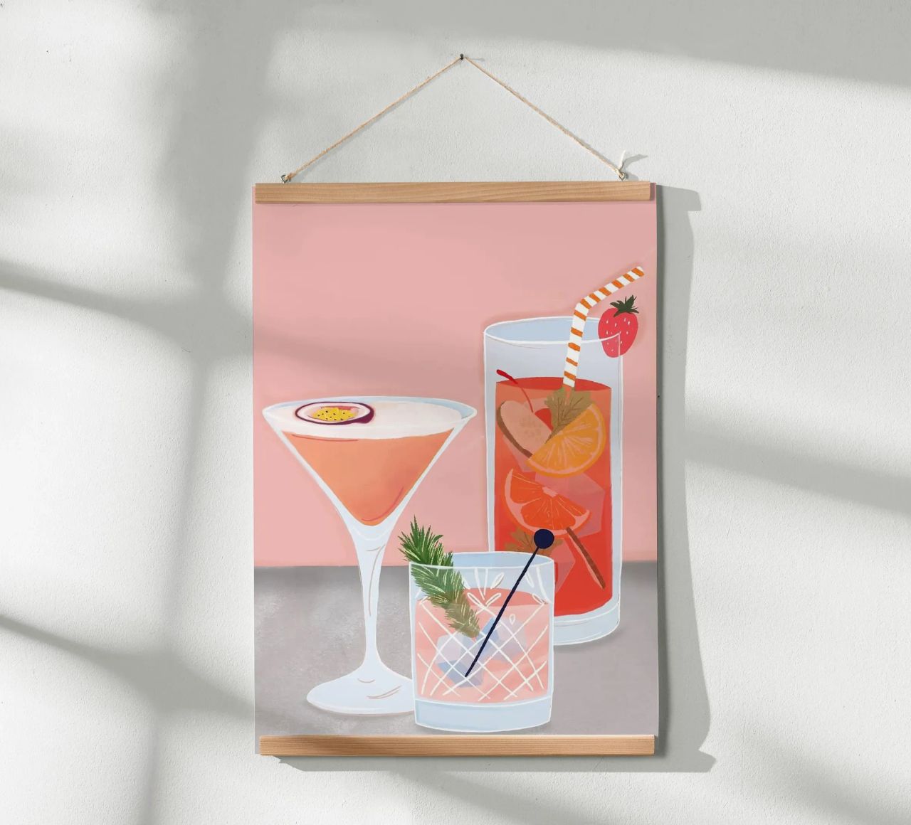 Cocktail Poster von Luke Yaeger