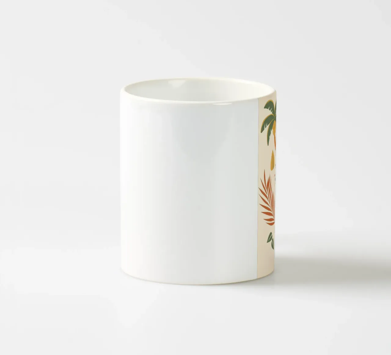 sole con occhiali da sole tazza in ceramica da Luke Yaeger