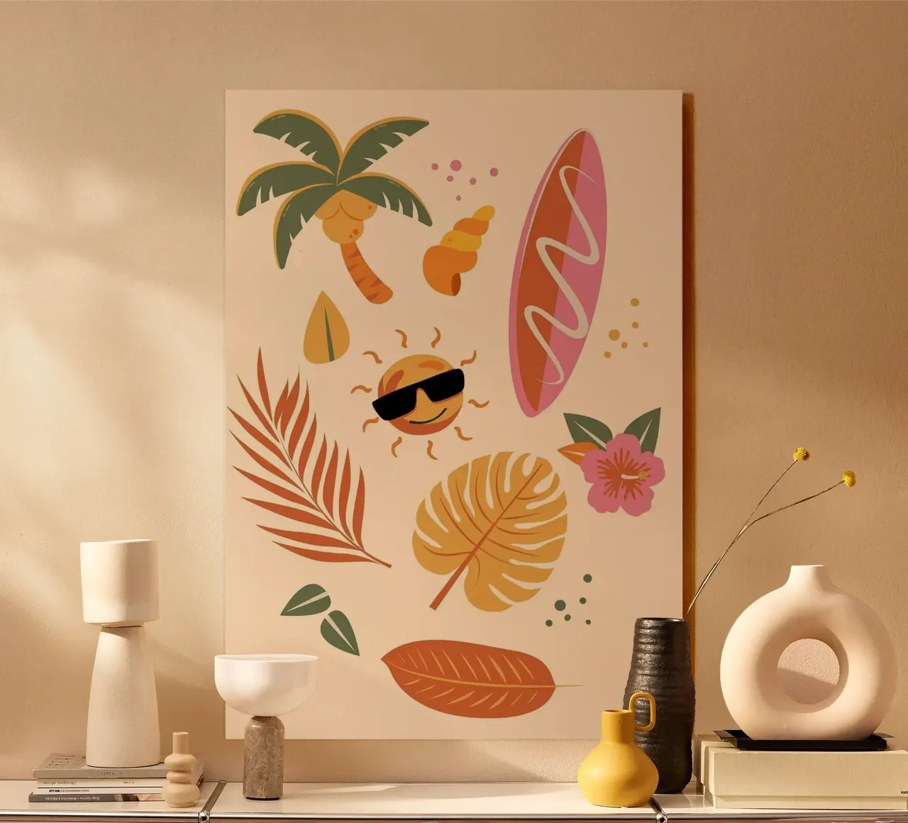 sole con occhiali da sole plexiglass da Luke Yaeger