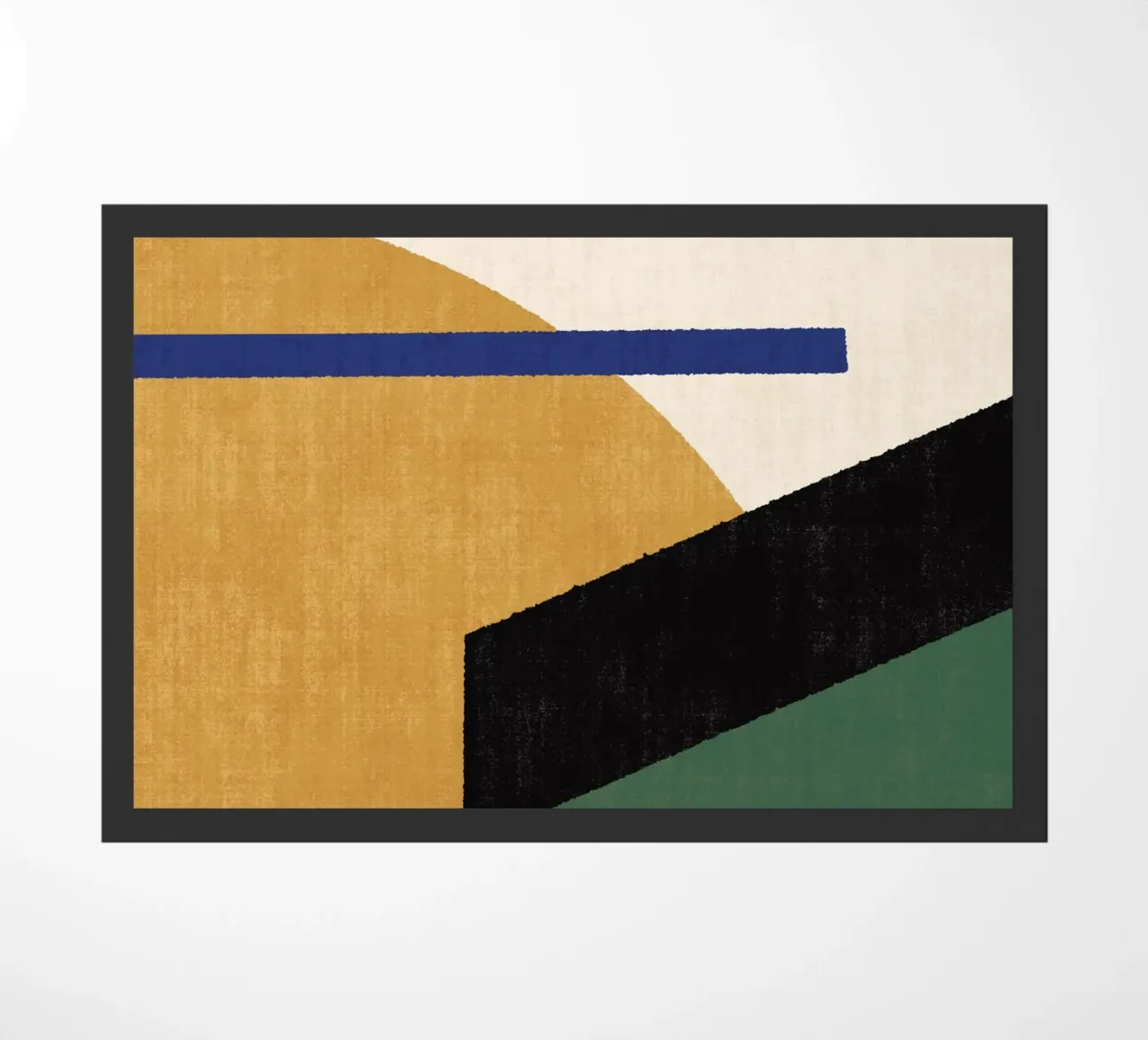 Geometrico Compo 1 Filet Landscape - Verde oro zerbino da MoonlightPrint