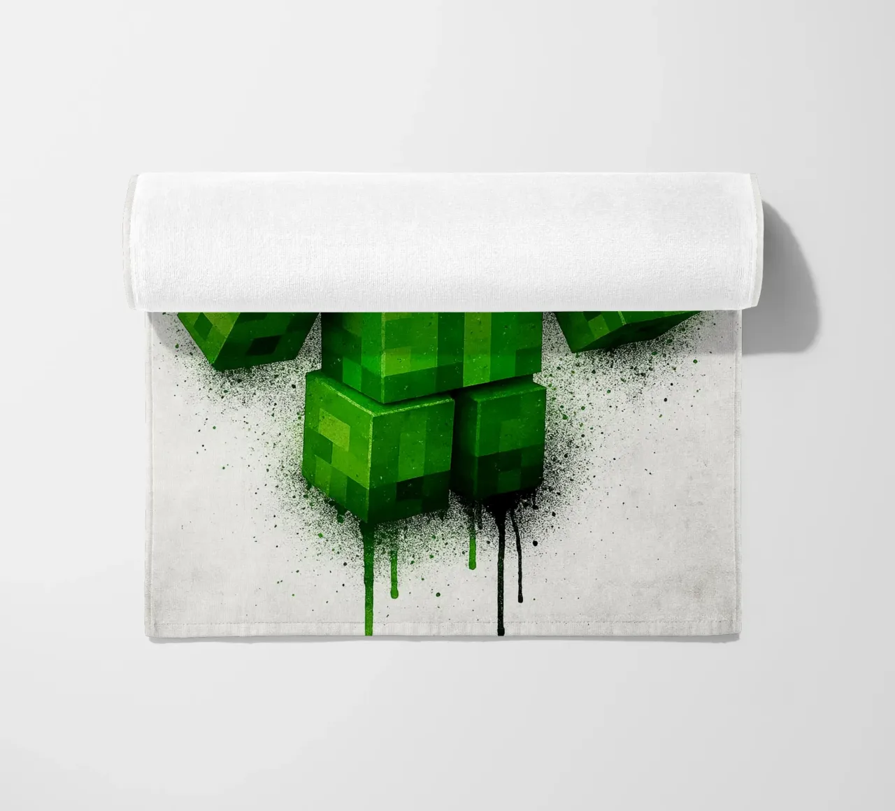 creeper Minecraft telo mare da FreeArtStudio