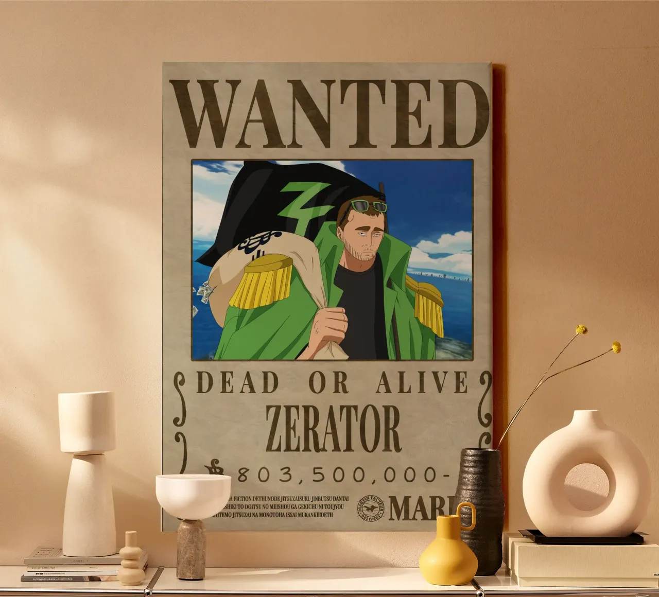 Gezocht Zerator canvas met Baklijst van Green