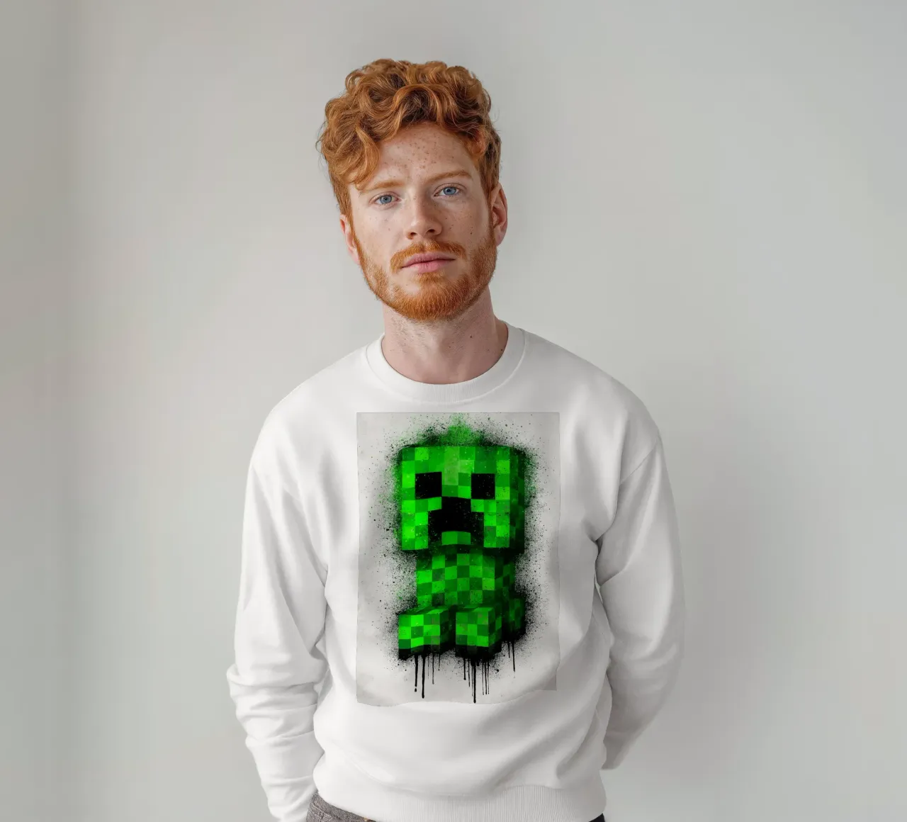 creeper MineCraft felpa da FreeArtStudio