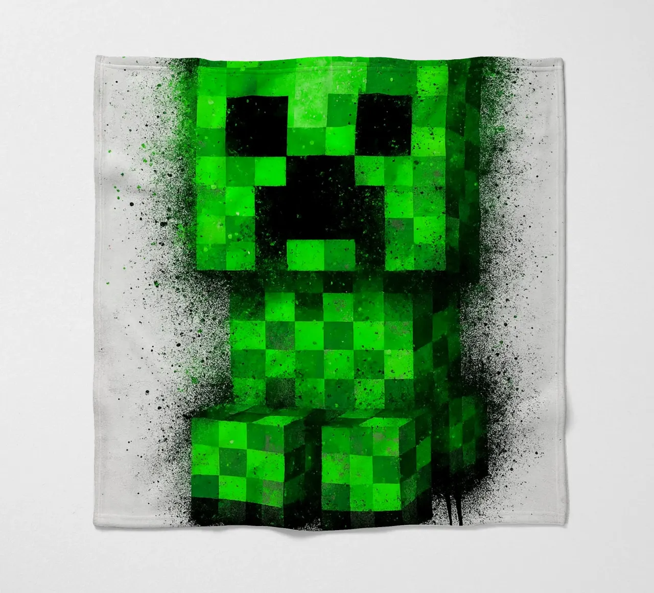 creeper MineCraft coperta in pile da FreeArtStudio