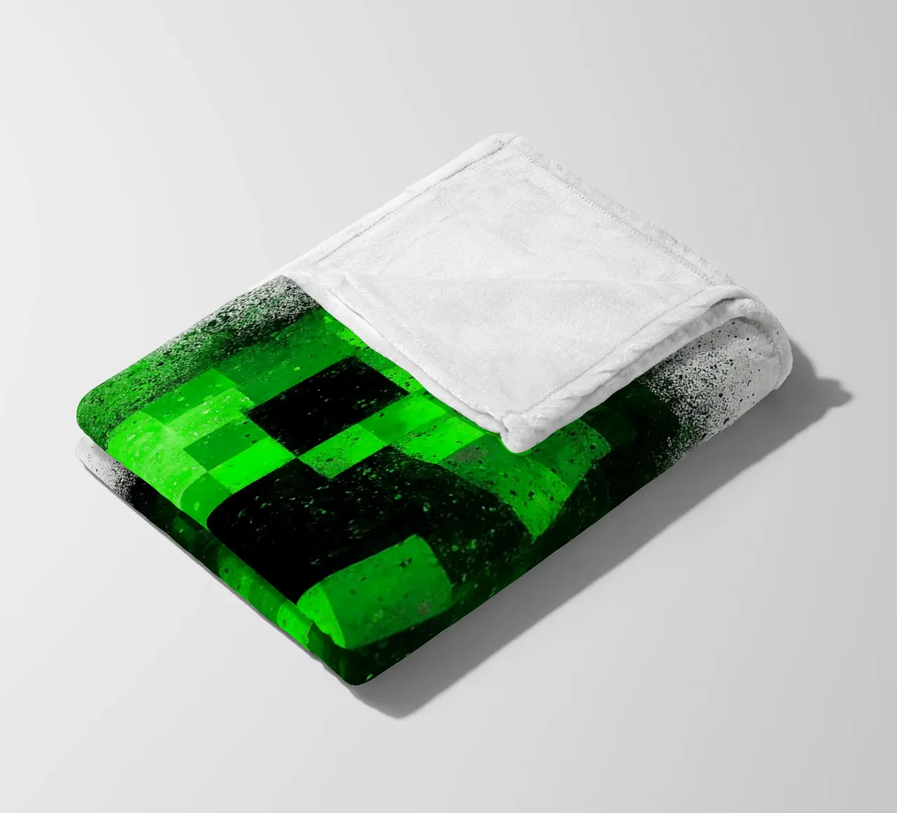 creeper MineCraft coperta in pile da FreeArtStudio
