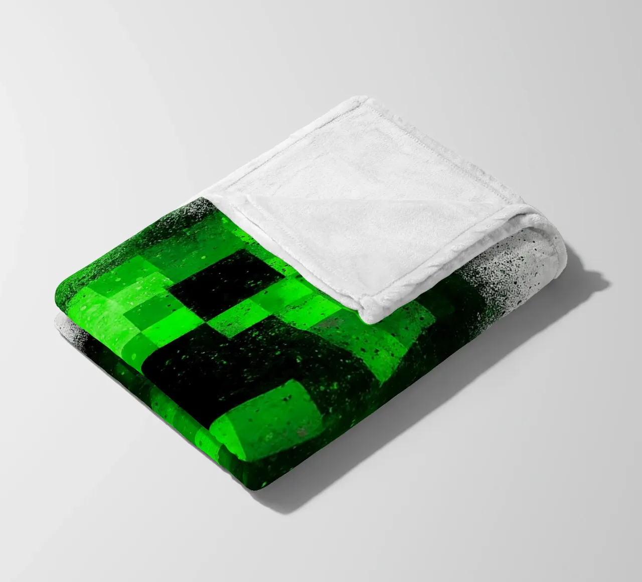 creeper MineCraft coperta in pile da FreeArtStudio