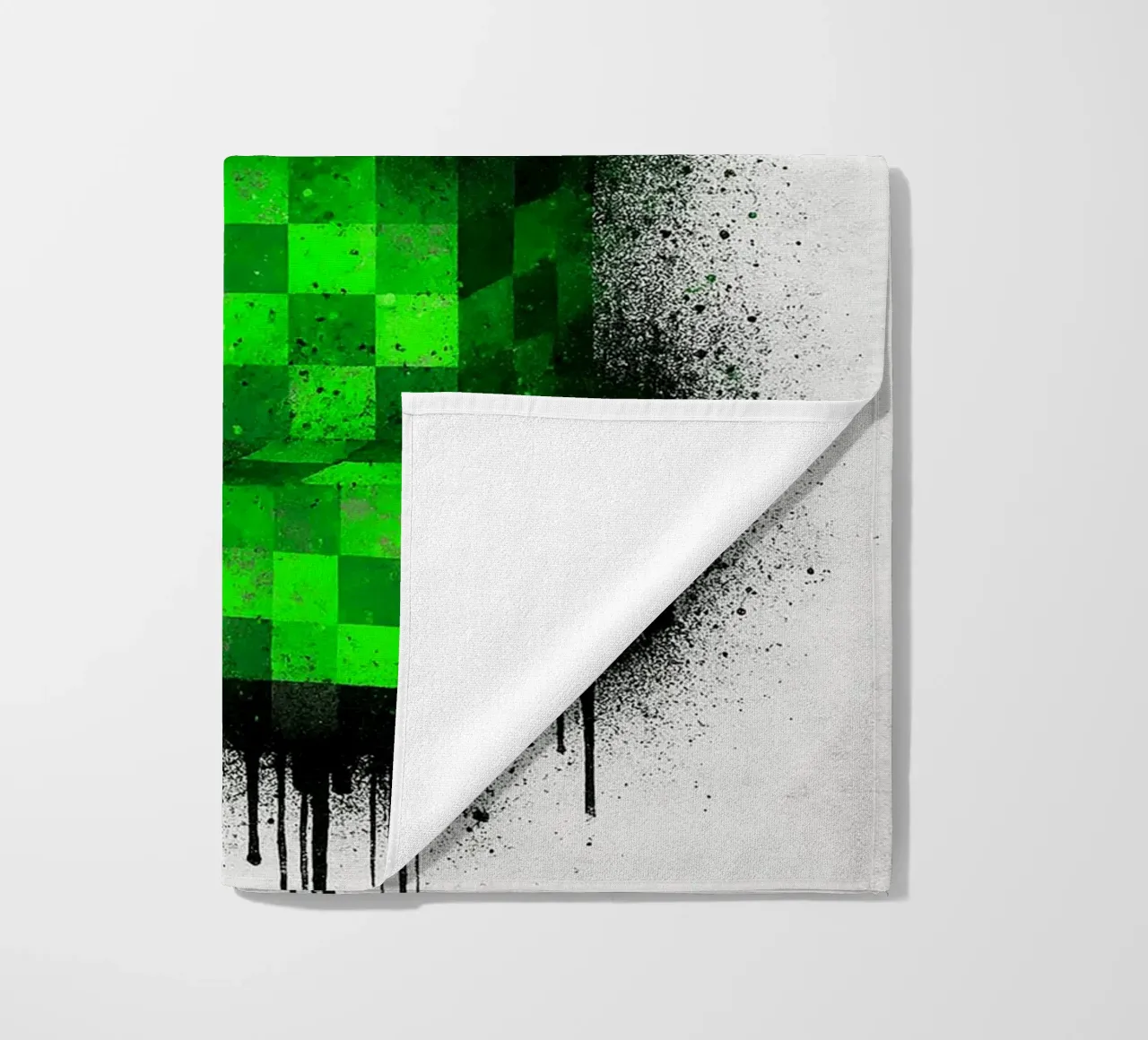 creeper MineCraft telo mare da FreeArtStudio