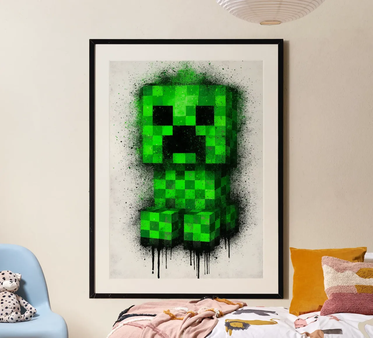 creeper MineCraft Poster von FreeArtStudio
