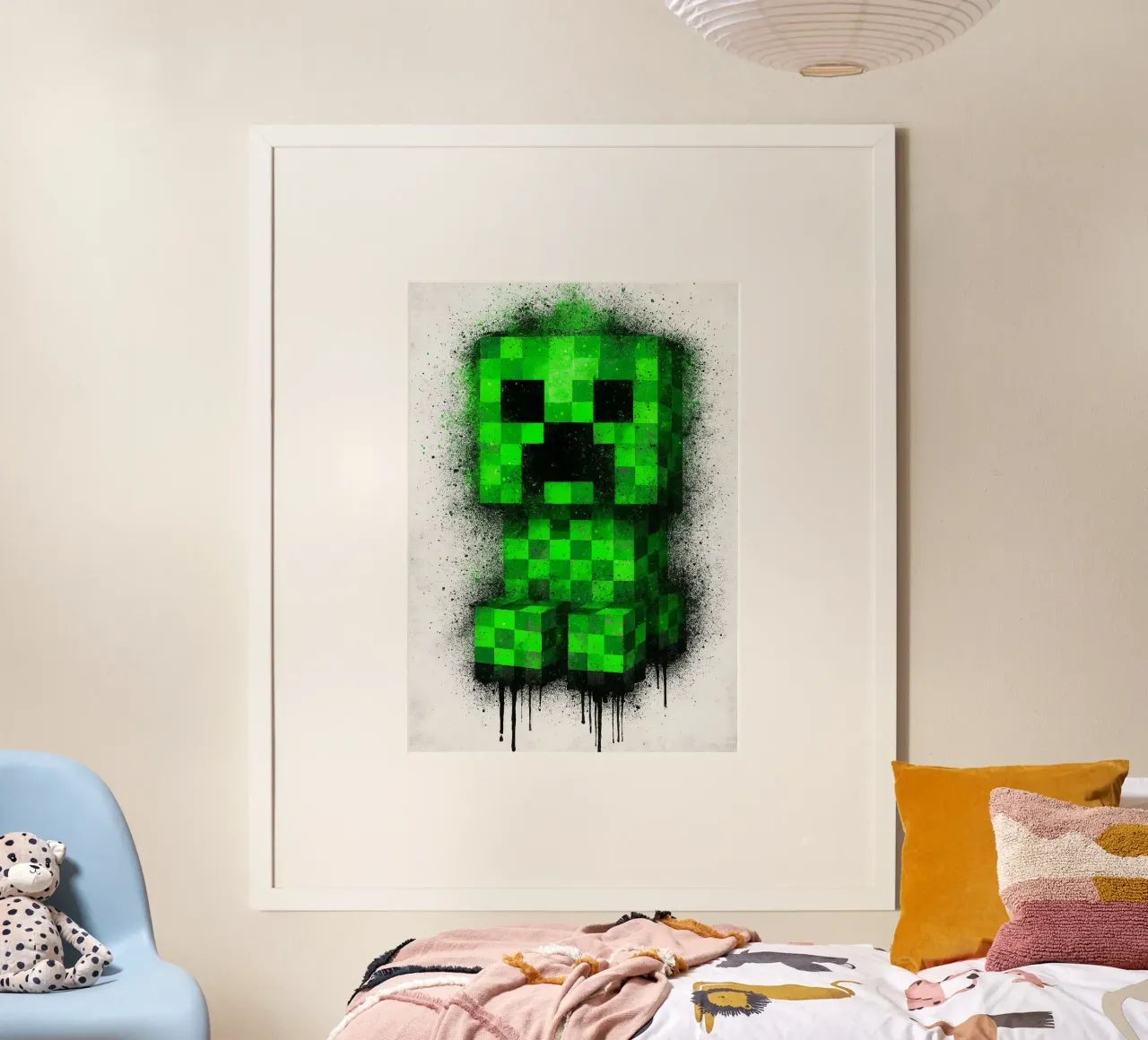 creeper MineCraft Poster von FreeArtStudio