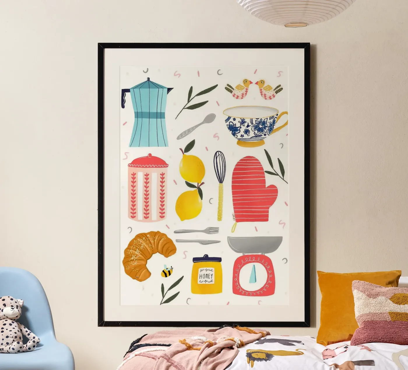 tea pot poster van Luke Yaeger