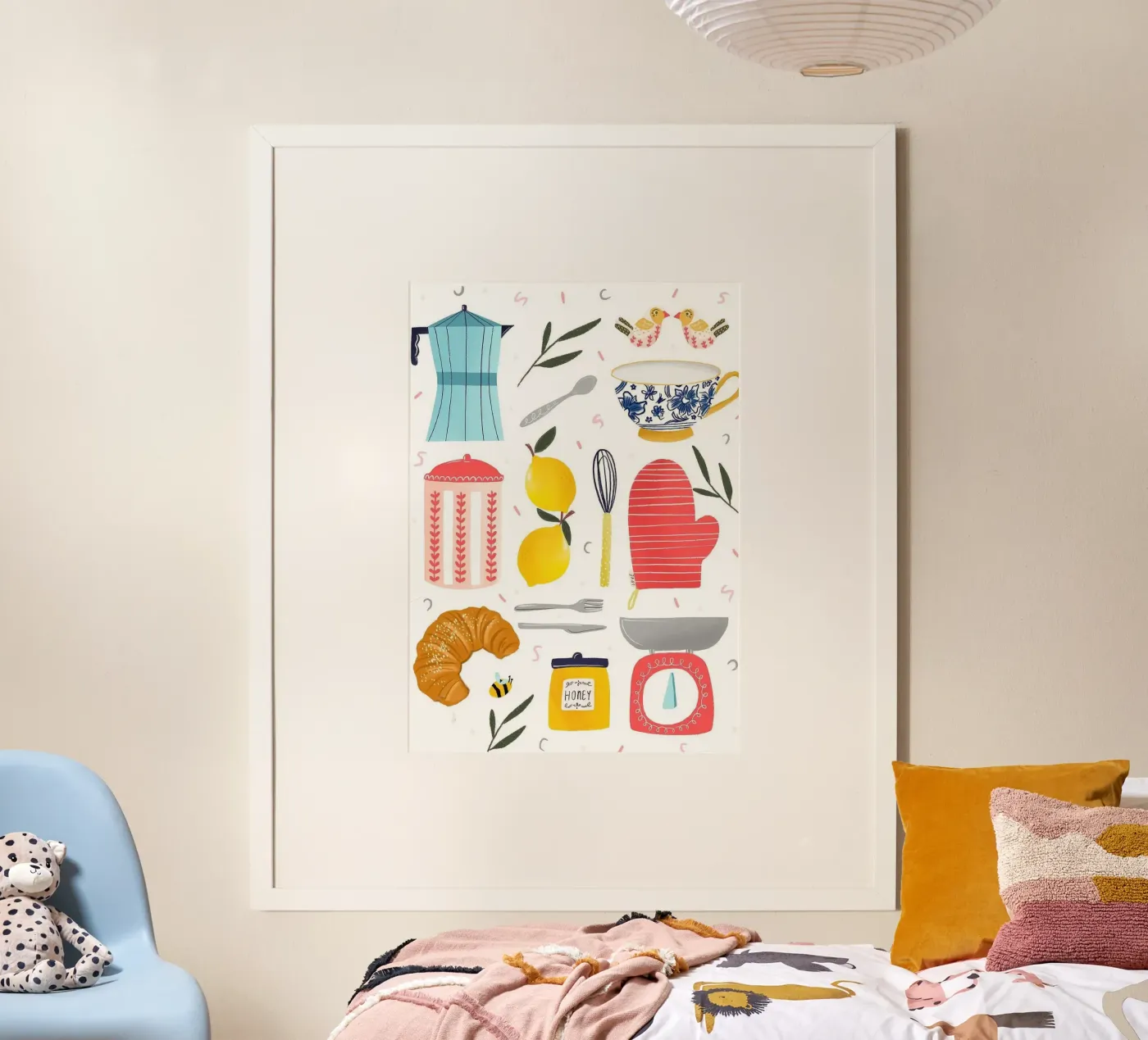 tea pot poster van Luke Yaeger