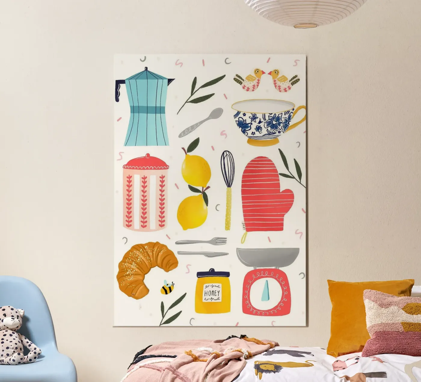 tea pot poster van Luke Yaeger