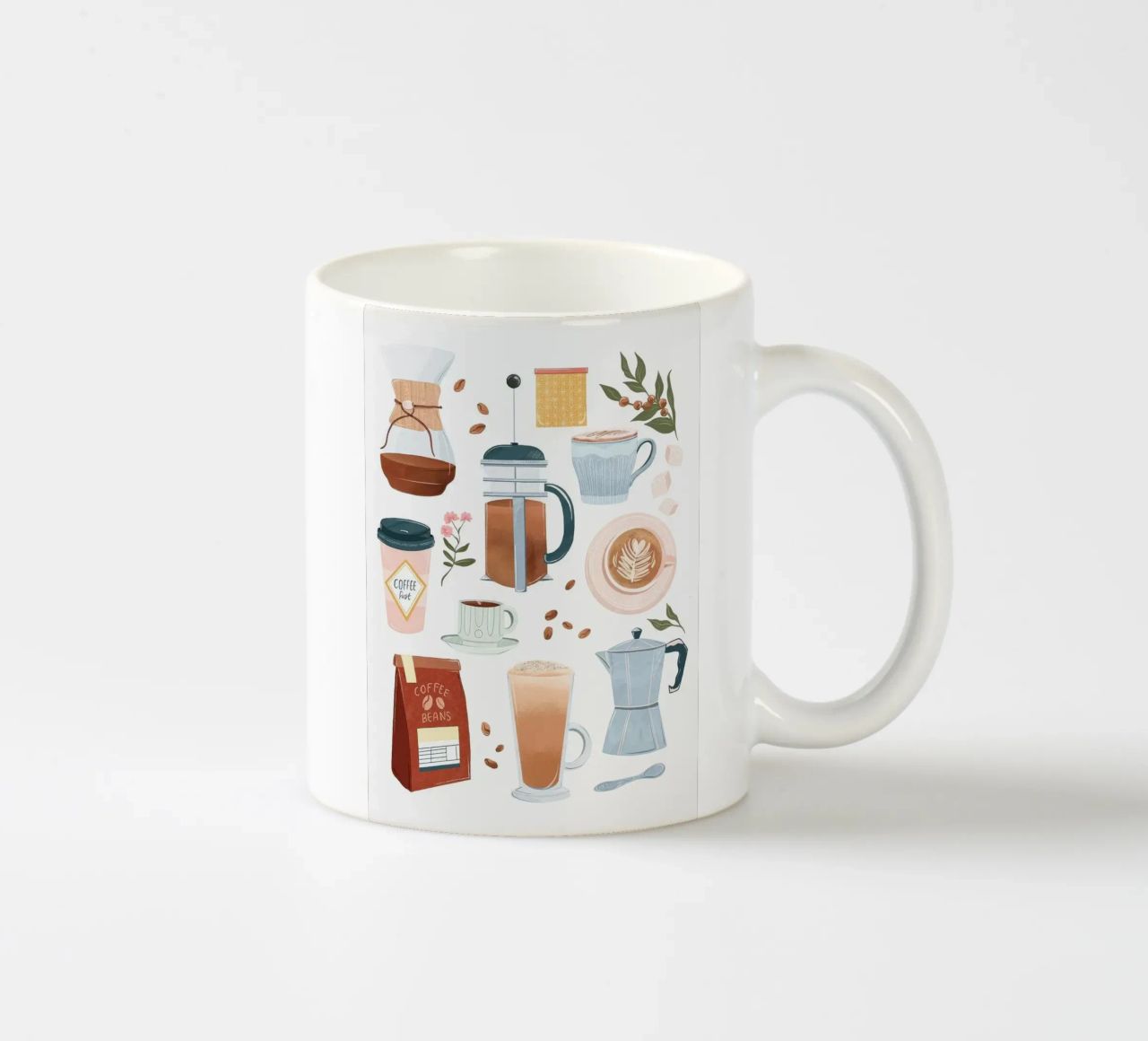 set da caffè tazza in ceramica da Luke Yaeger