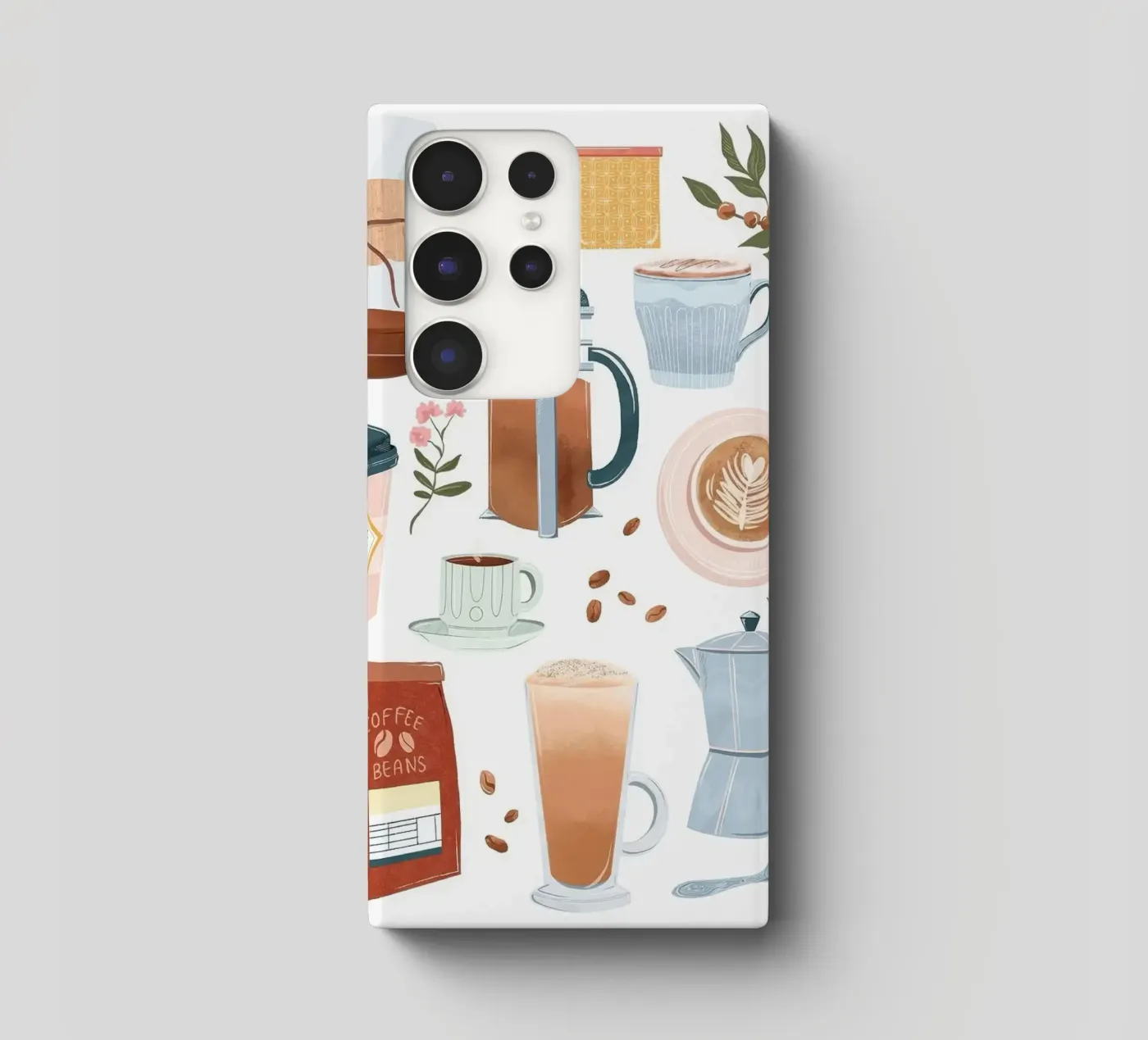 set da caffè cover samsung da Luke Yaeger