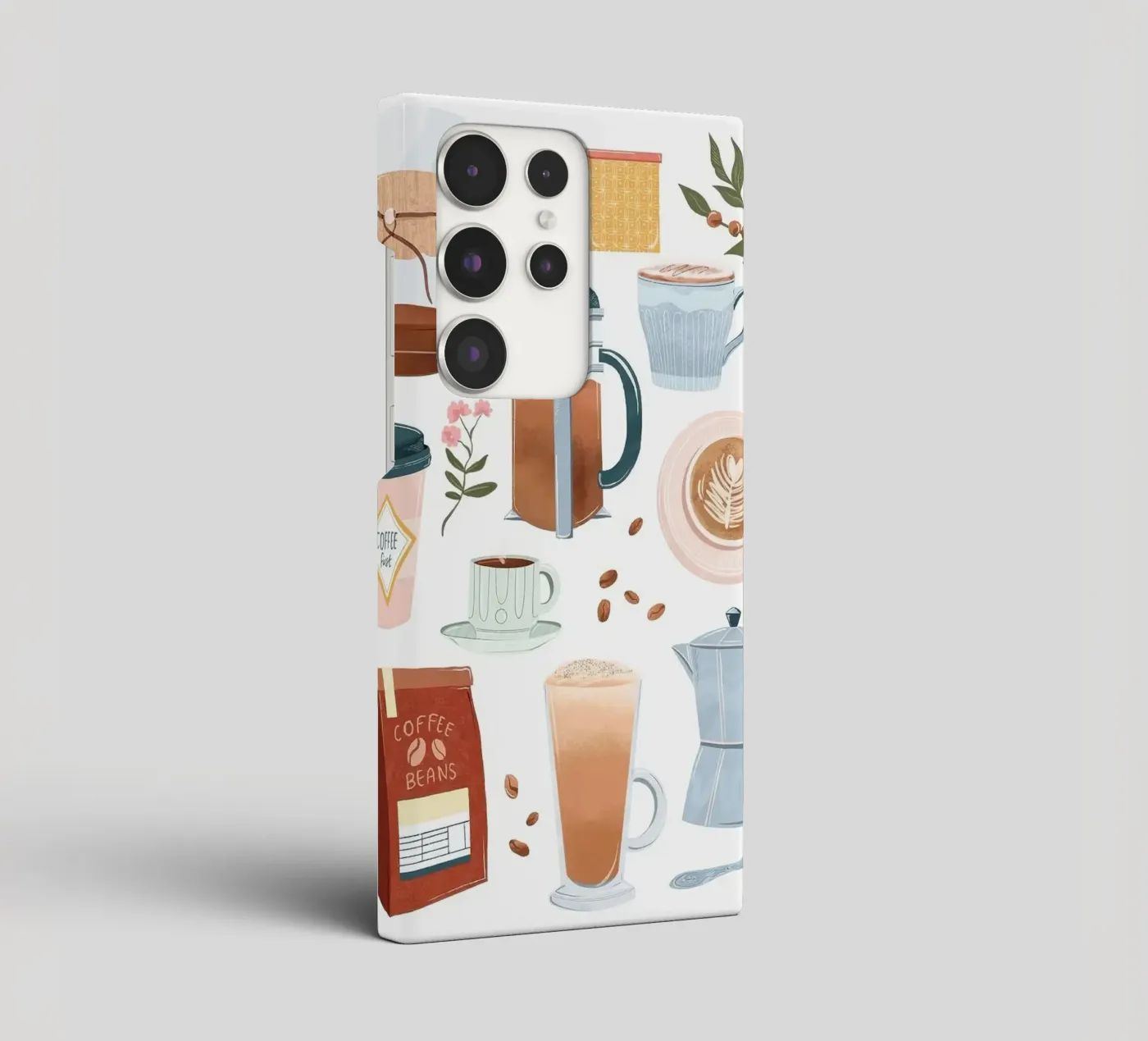 set da caffè cover samsung da Luke Yaeger