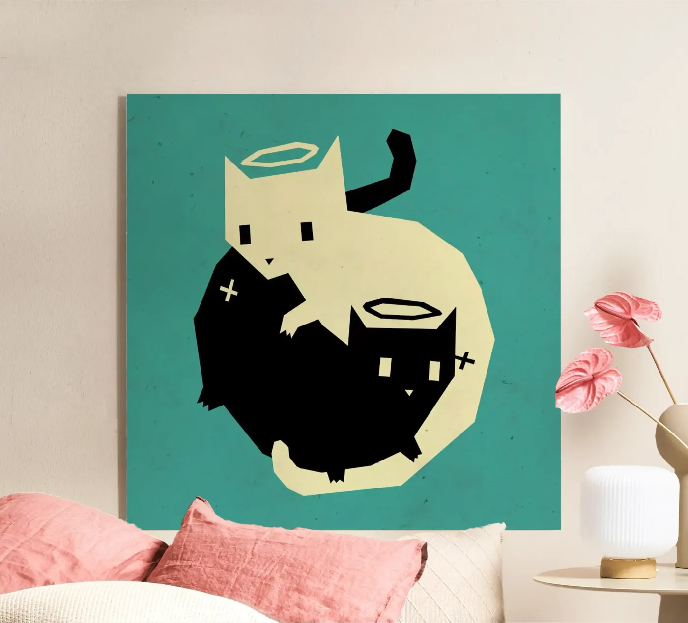 We need each other acryl van Yetiland