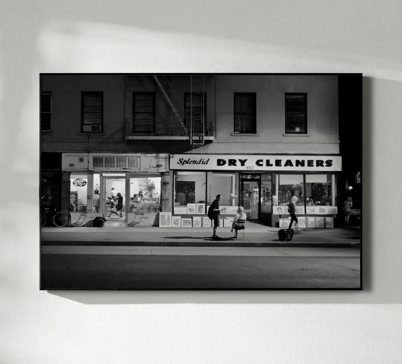 Dry Cleaners acryl van Cordula Schaefer