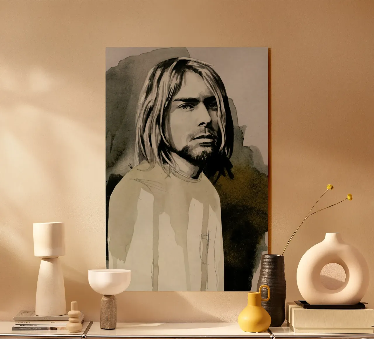 Kurt Cobain plexiglass da David Diehl