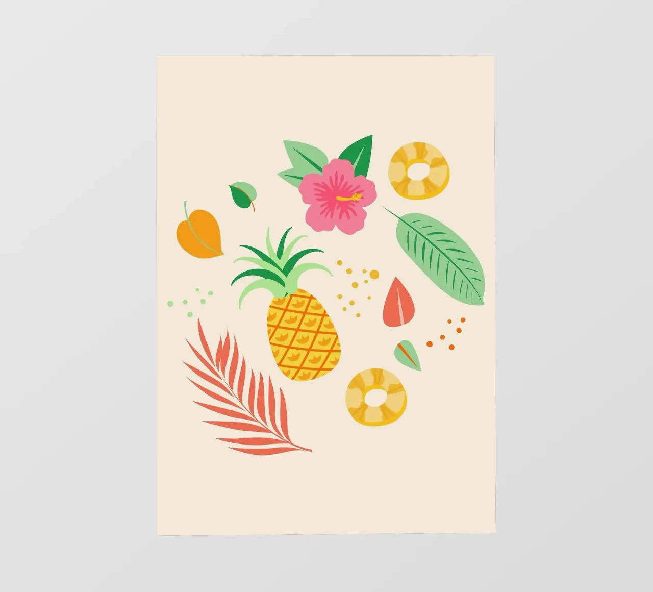 ananas telo in pvc da Luke Yaeger