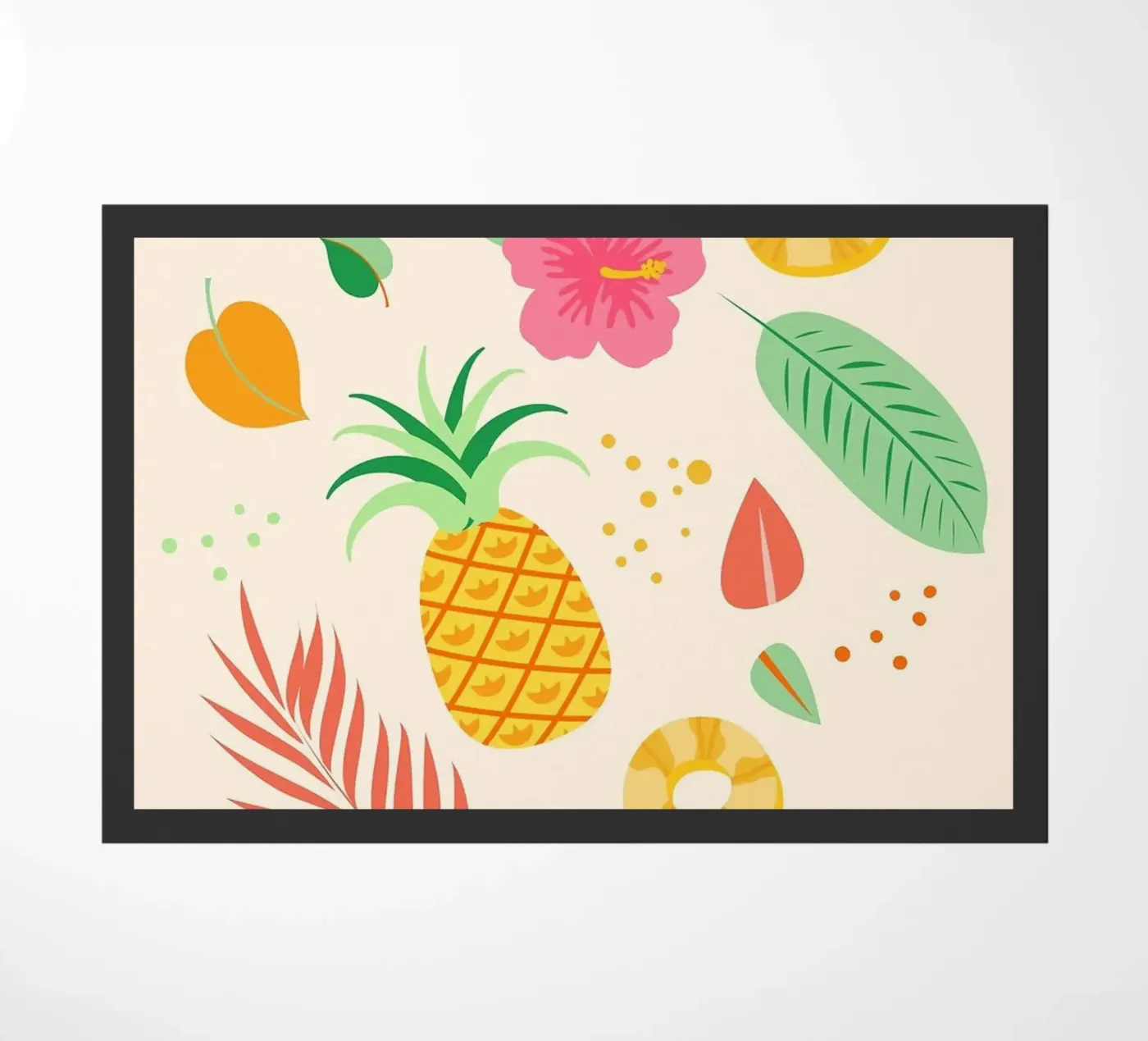 ananas paillasson de Luke Yaeger