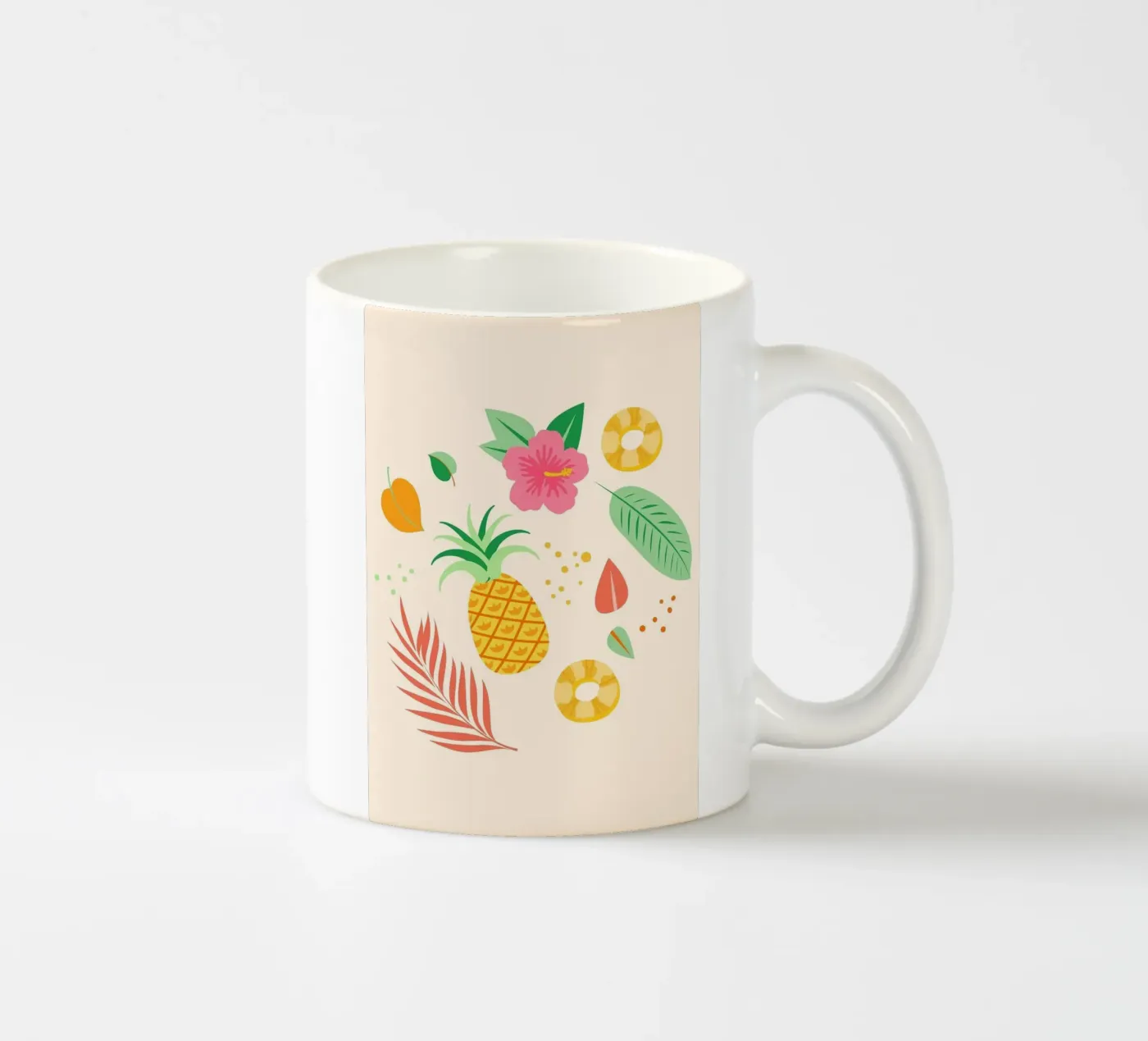 pineapple tazza in ceramica da Luke Yaeger